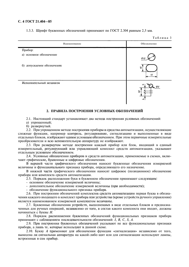 ГОСТ 21.404-85