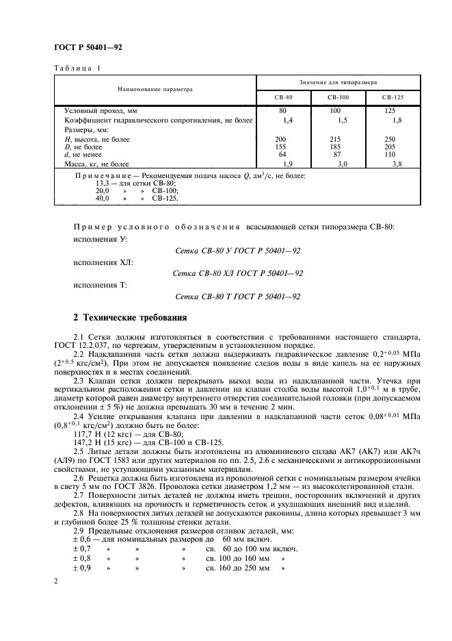 ГОСТ Р 50401-92