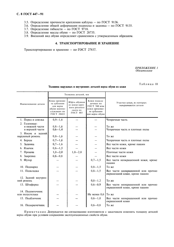 ГОСТ 447-91