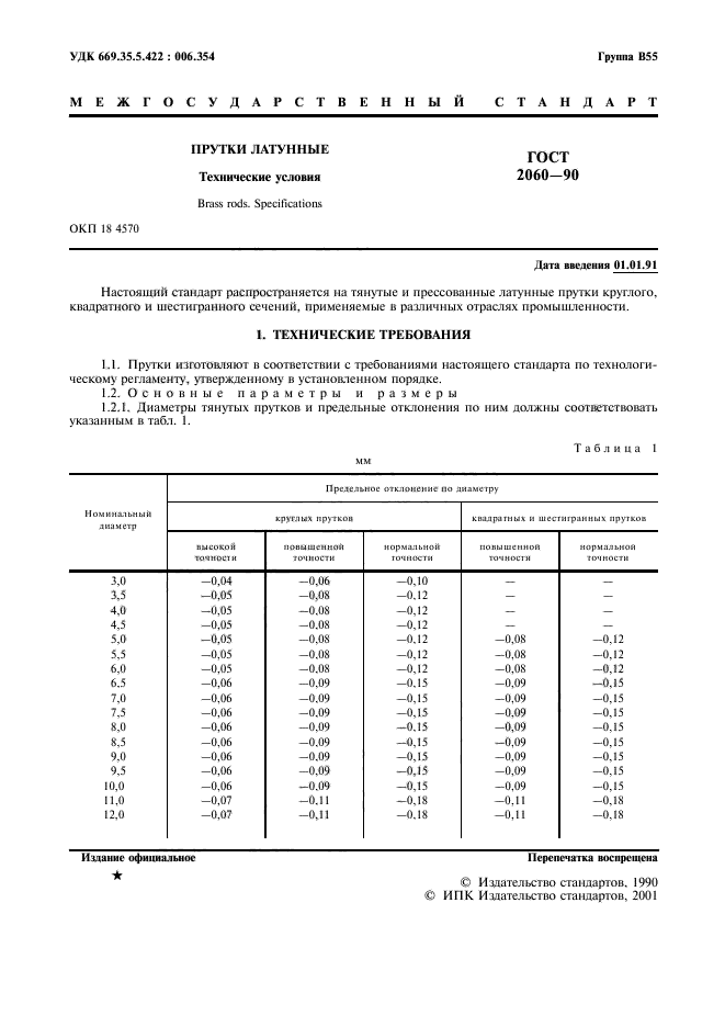 ГОСТ 2060-90