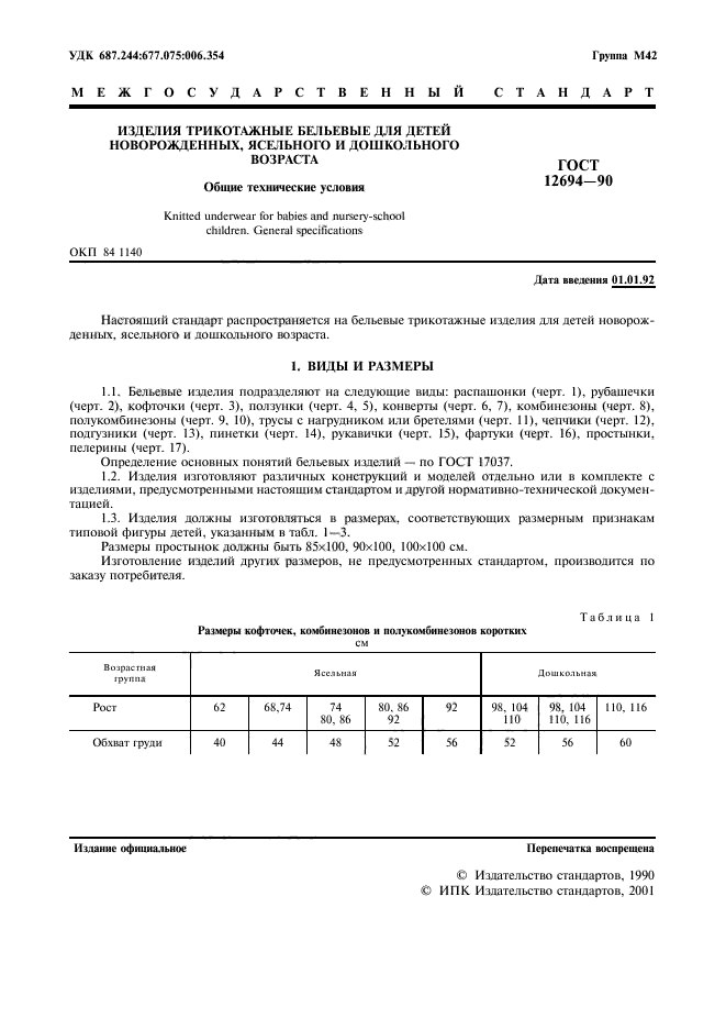 ГОСТ 12694-90