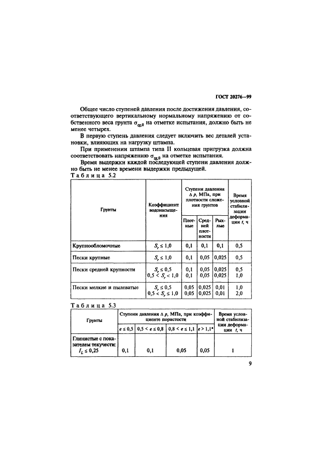 ГОСТ 20276-99