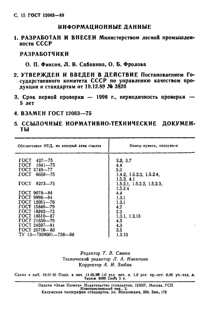 ГОСТ 12063-89