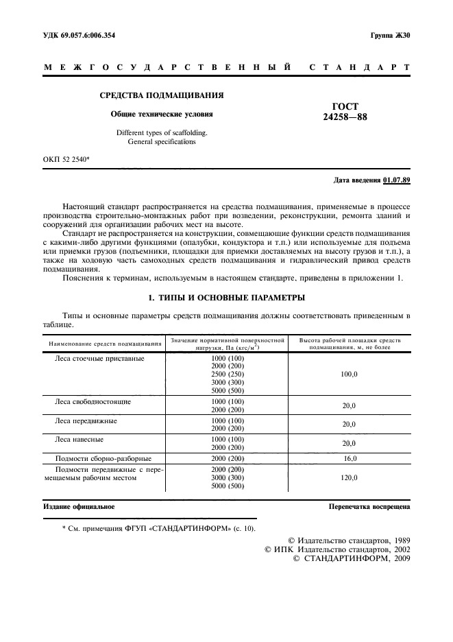 ГОСТ 24258-88