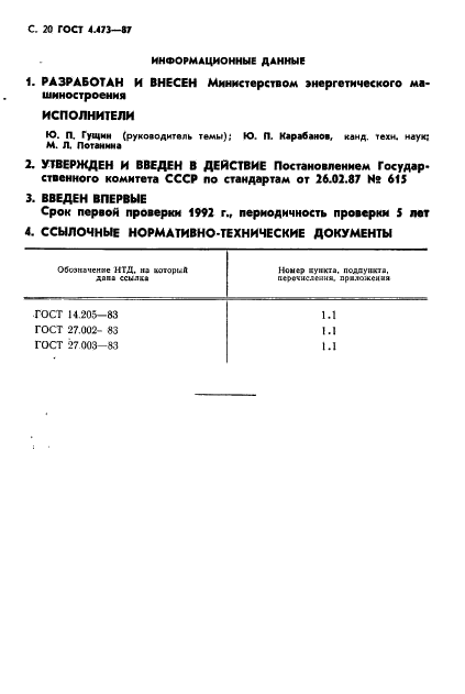 ГОСТ 4.473-87