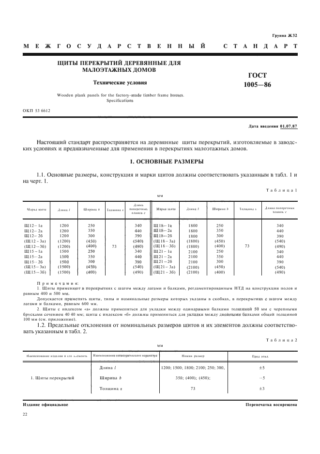 ГОСТ 1005-86