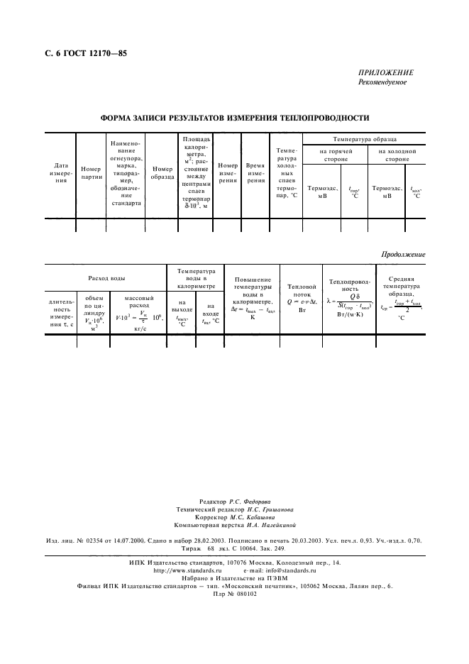 ГОСТ 12170-85