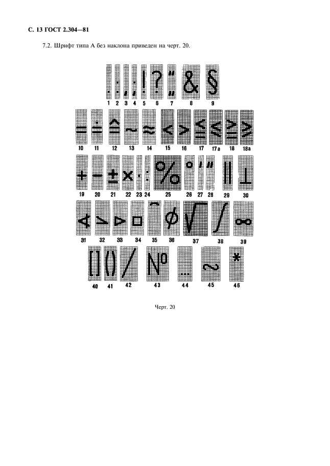 ГОСТ 2.304-81