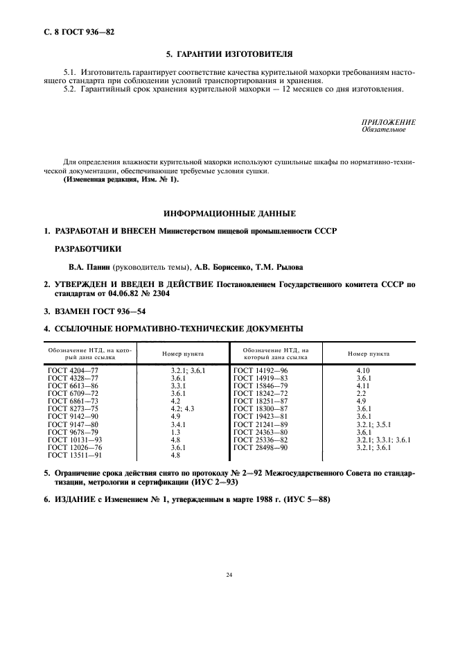 ГОСТ 936-82