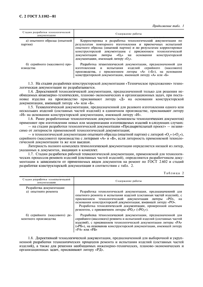 ГОСТ 3.1102-81