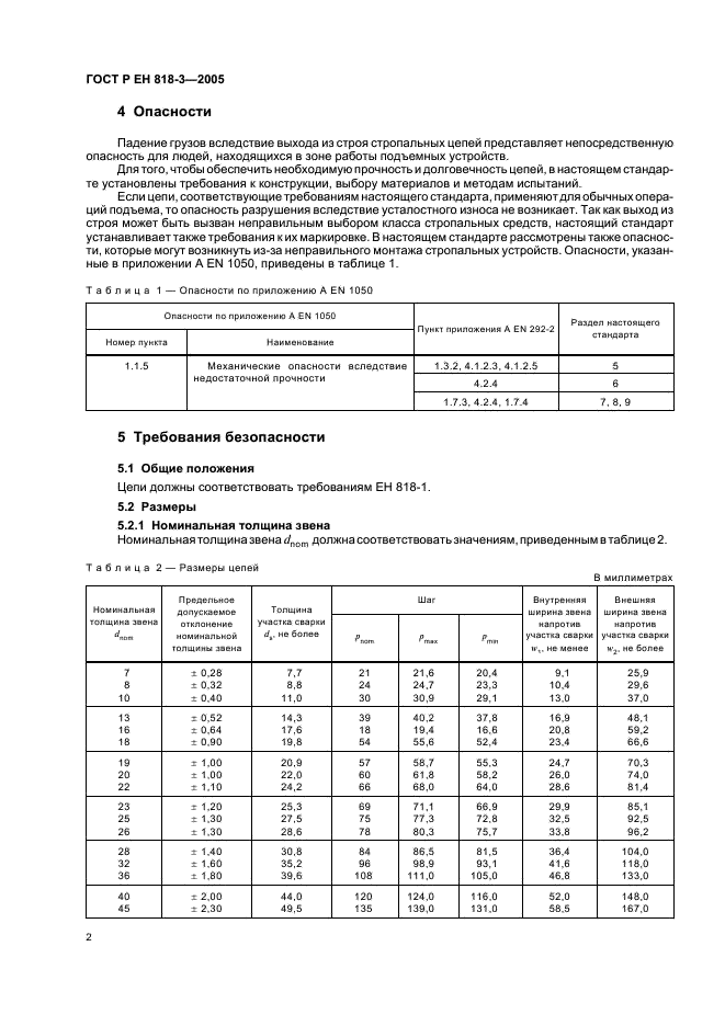 ГОСТ Р ЕН 818-3-2005