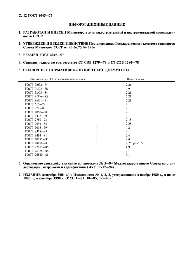 ГОСТ 4045-75