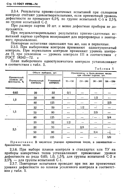 ГОСТ 19798-74