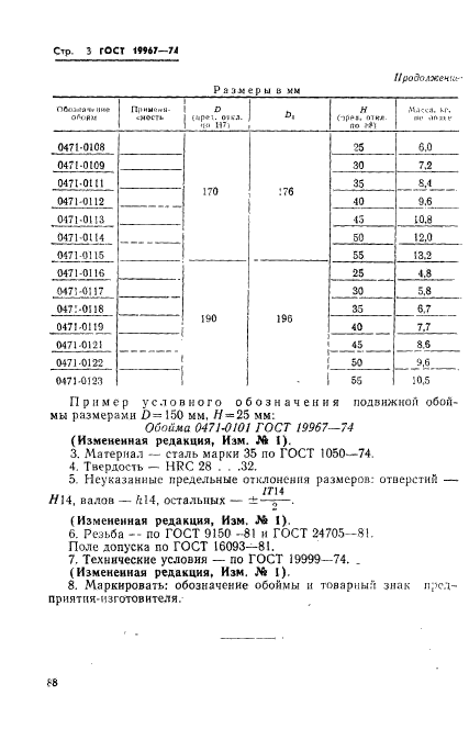 ГОСТ 19967-74