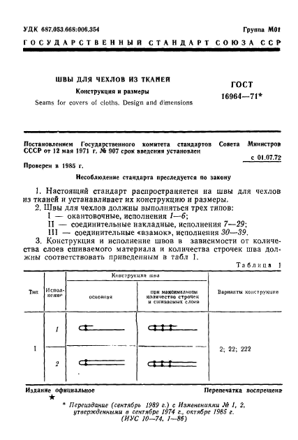 ГОСТ 16964-71