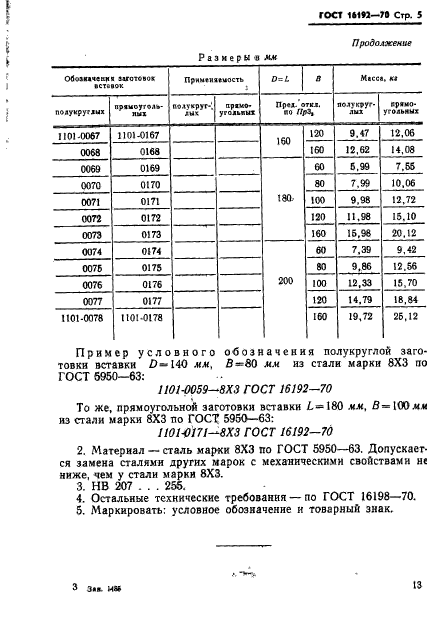 ГОСТ 16192-70