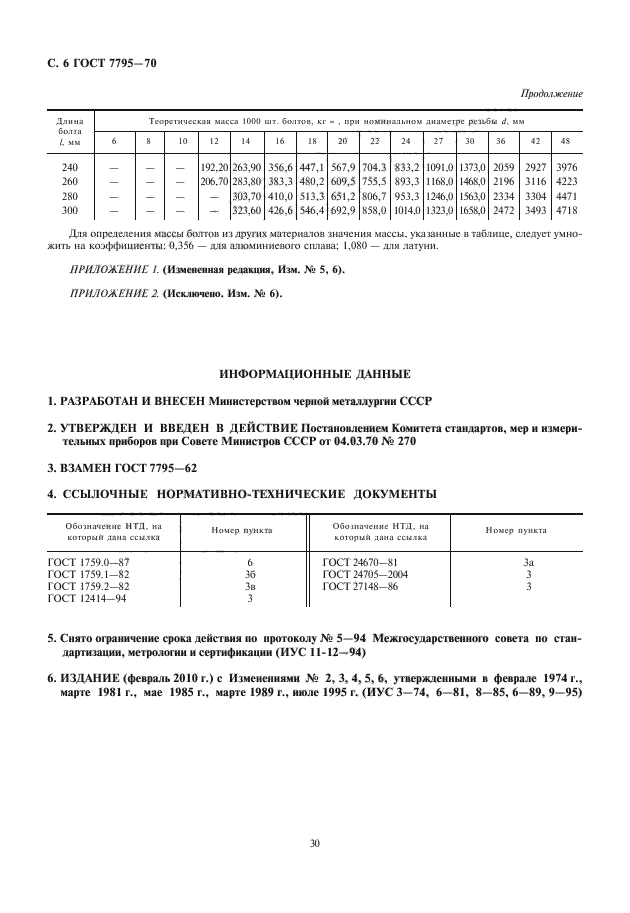 ГОСТ 7795-70