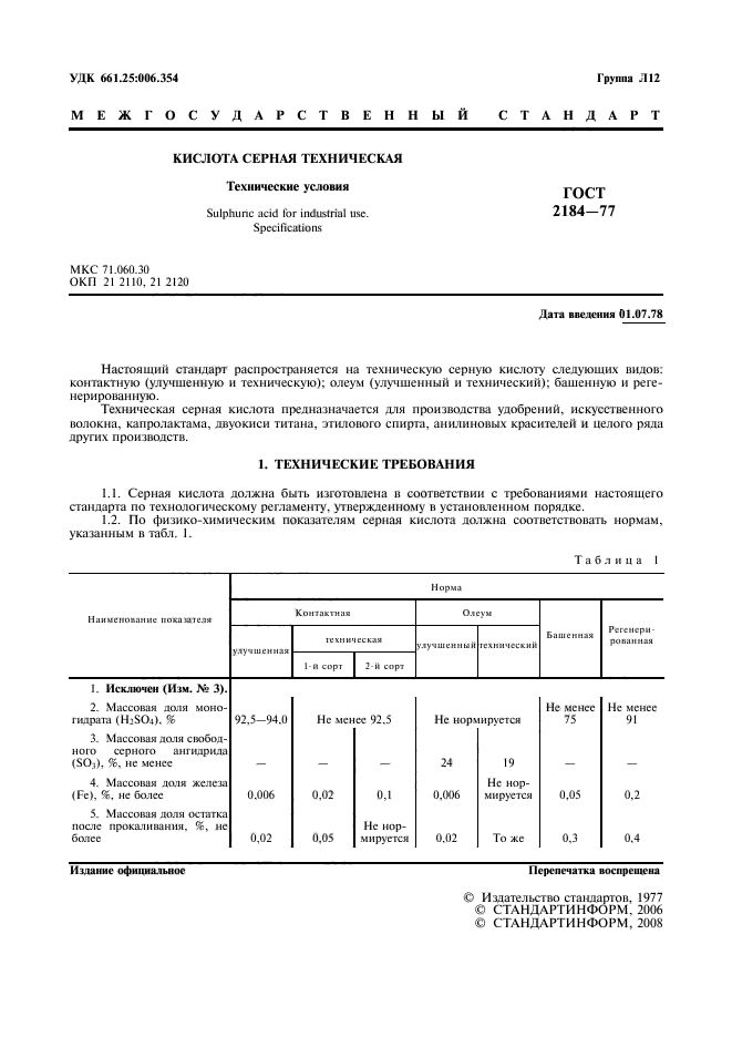 ГОСТ 2184-77