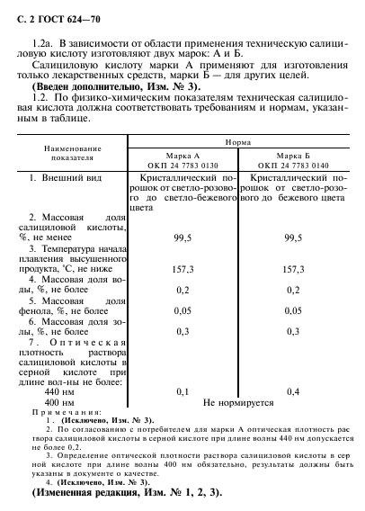 ГОСТ 624-70