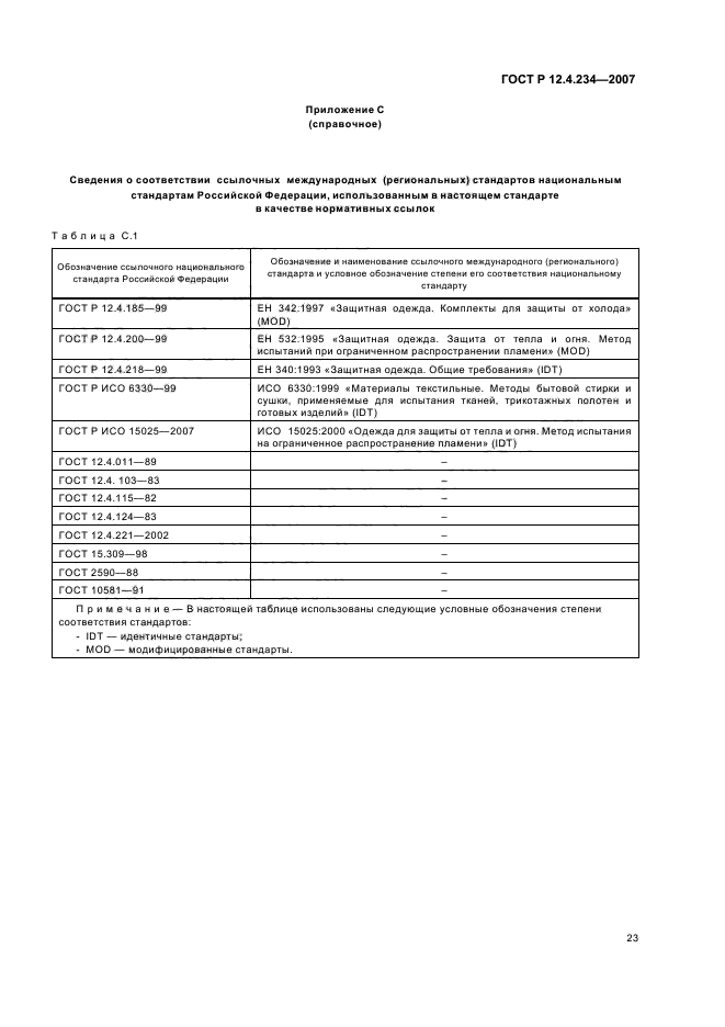 ГОСТ Р 12.4.234-2007