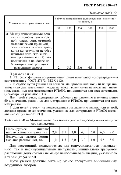 ГОСТ Р МЭК 920-97