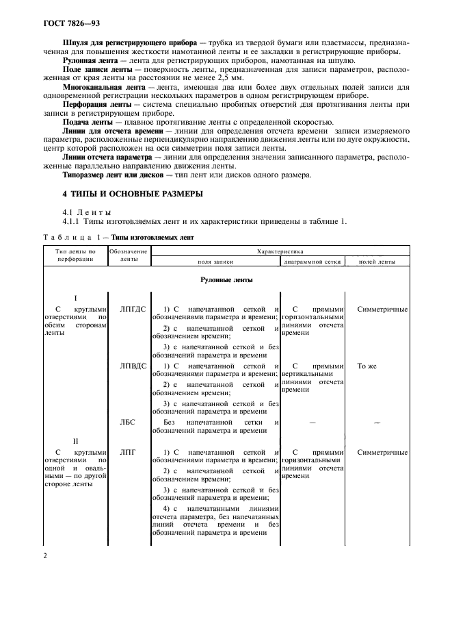 ГОСТ 7826-93