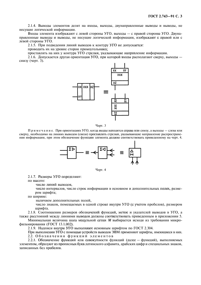 ГОСТ 2.743-91