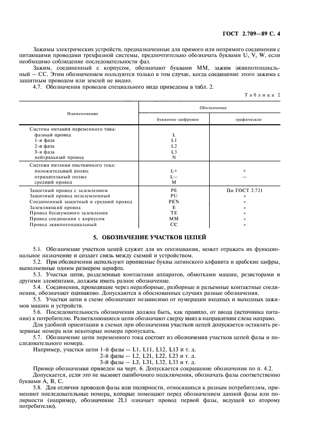 ГОСТ 2.709-89