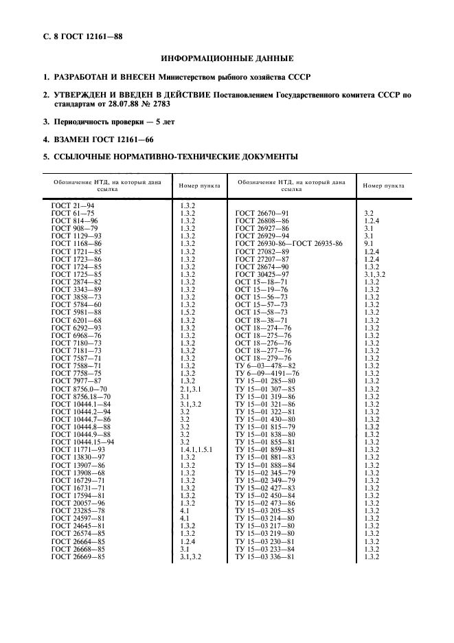 ГОСТ 12161-88