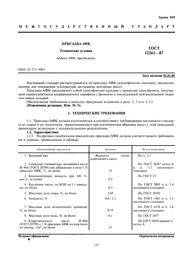 ГОСТ 12261-87