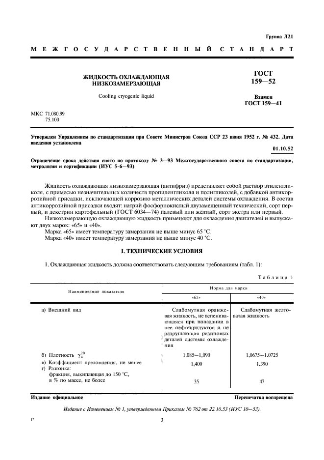 ГОСТ 159-52