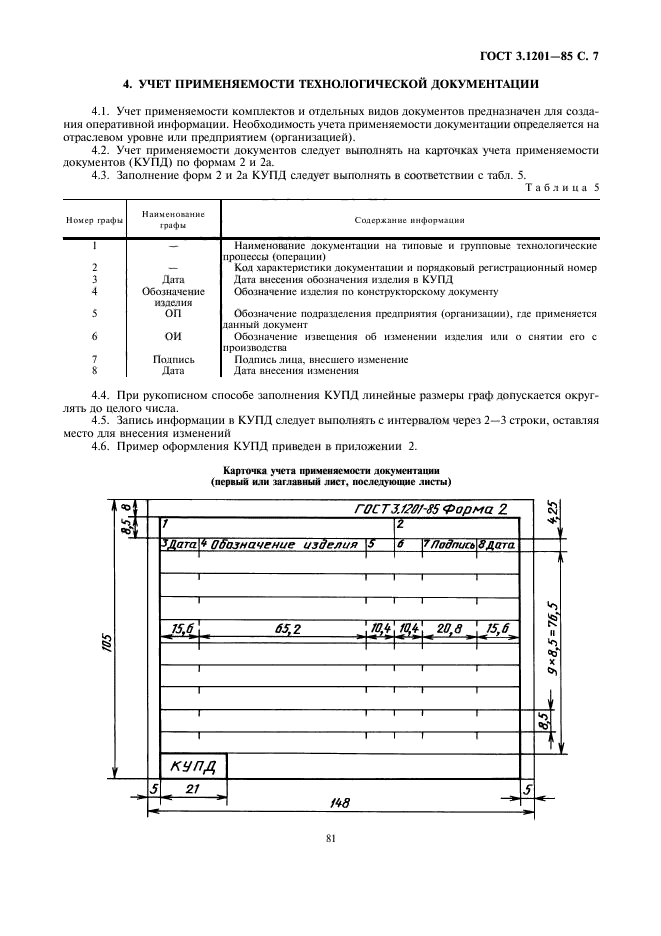 ГОСТ 3.1201-85