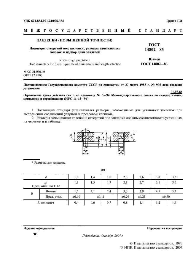 ГОСТ 14802-85