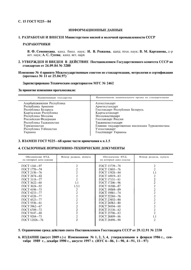 ГОСТ 9225-84