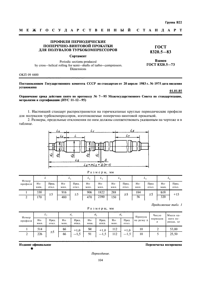 ГОСТ 8320.5-83