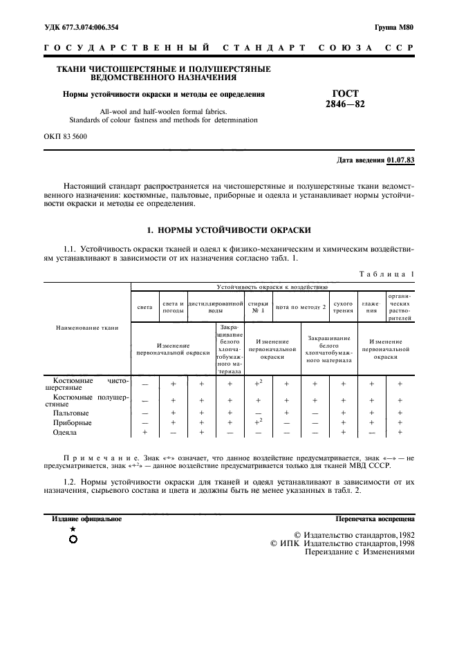 ГОСТ 2846-82