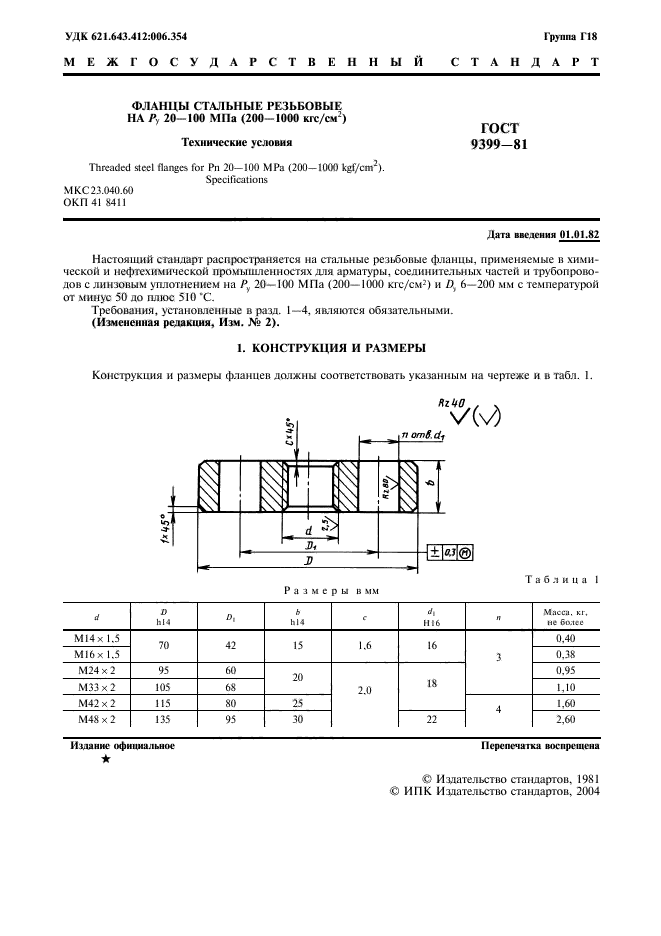 ГОСТ 9399-81