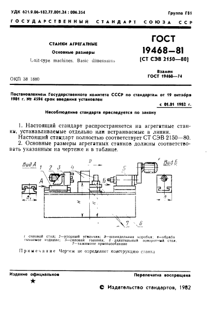 ГОСТ 19468-81