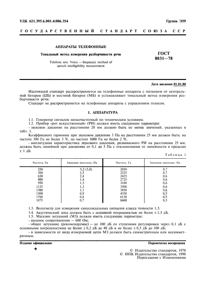 ГОСТ 8031-78