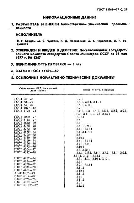 ГОСТ 14261-77