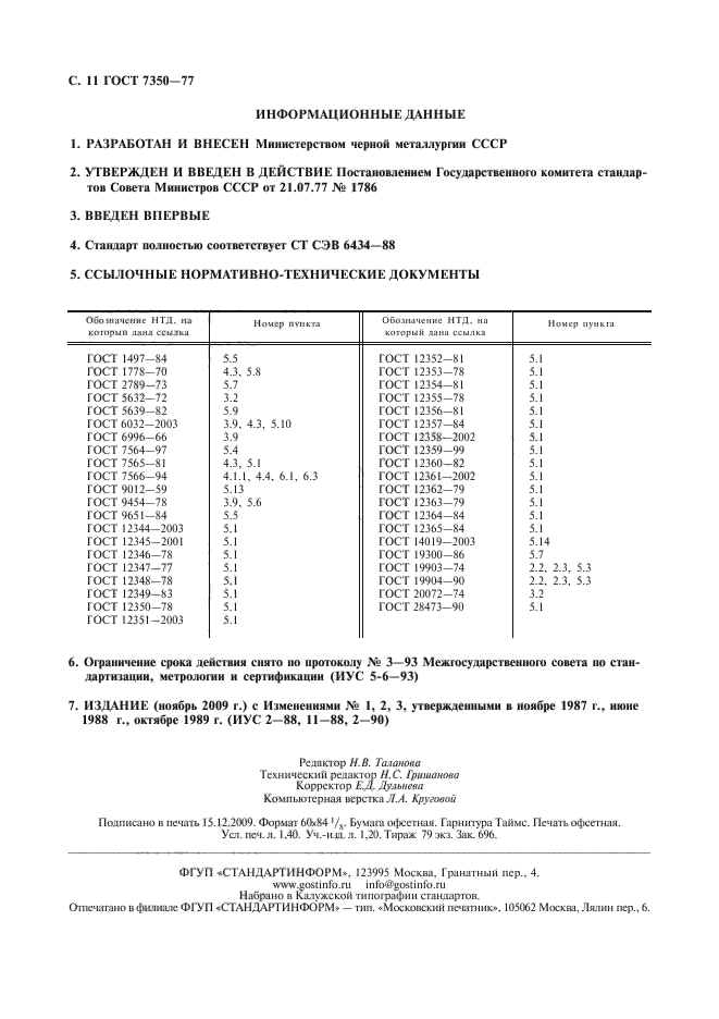 ГОСТ 7350-77