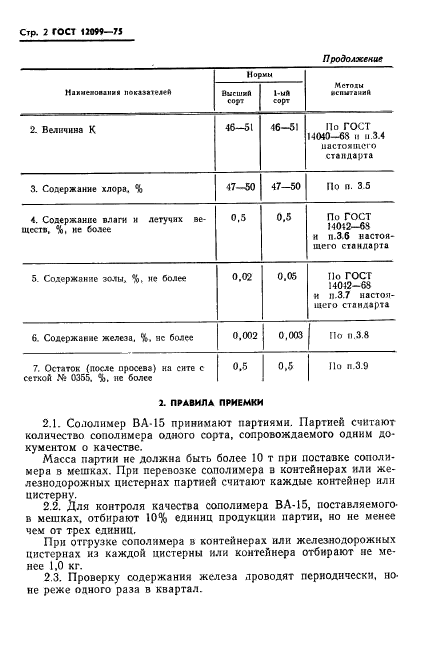 ГОСТ 12099-75