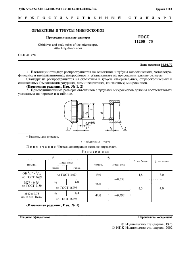 ГОСТ 11200-75