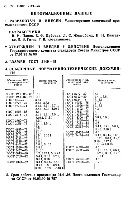 ГОСТ 2149-75