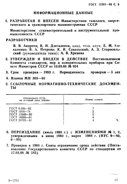 ГОСТ 12201-66