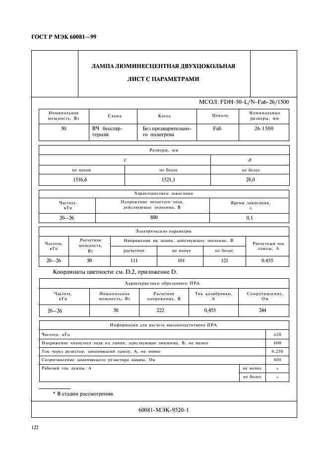 ГОСТ Р МЭК 60081-99