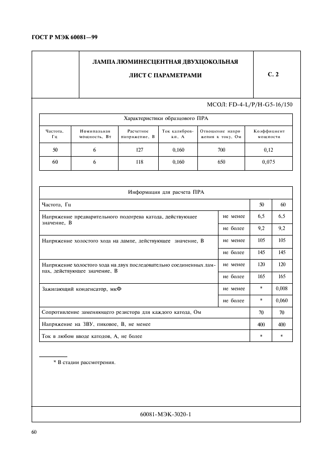 ГОСТ Р МЭК 60081-99