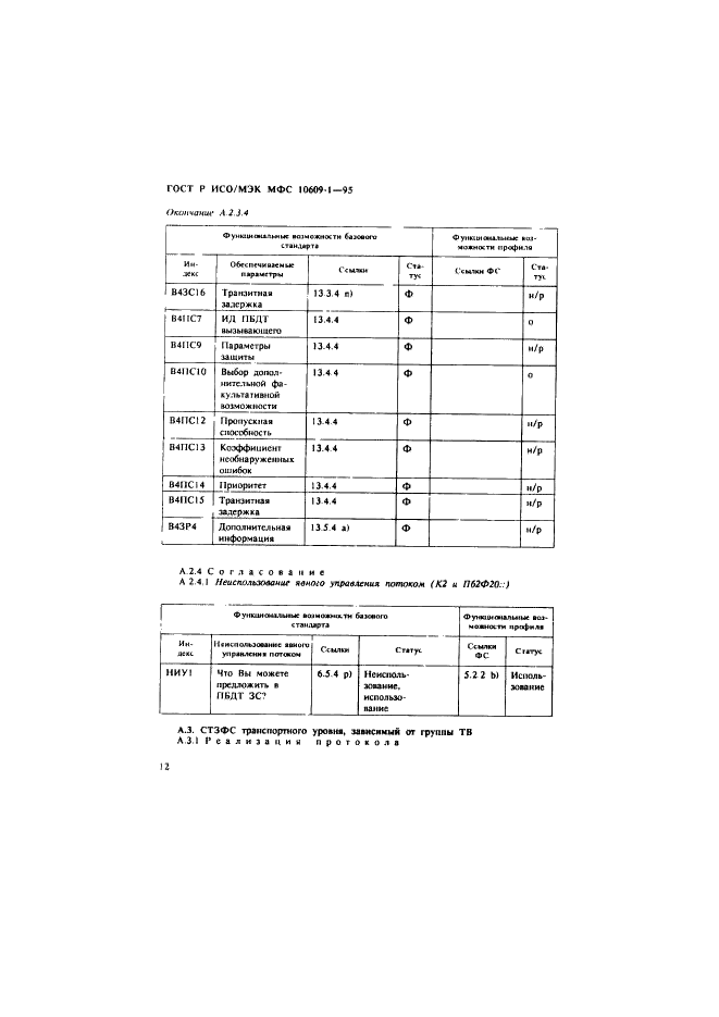 ГОСТ Р ИСО/МЭК МФС 10609-1-95