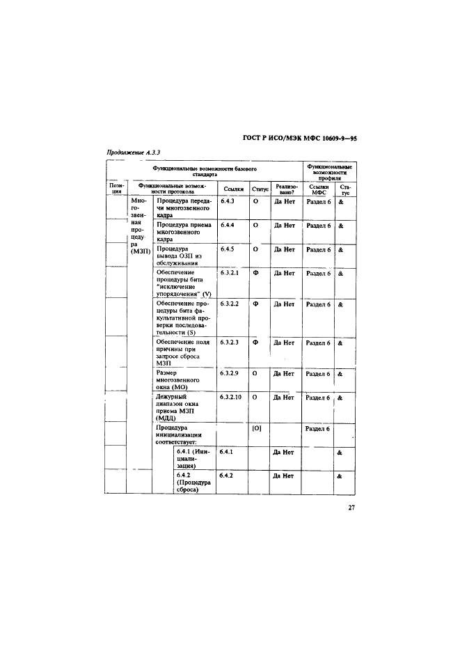 ГОСТ Р ИСО/МЭК МФС 10609-9-95