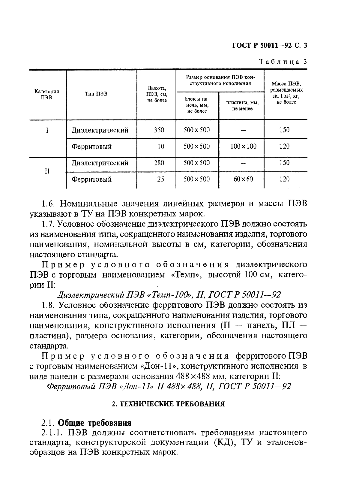 ГОСТ Р 50011-92